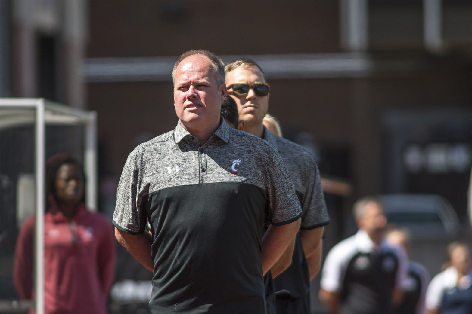 UC women’s soccer head coach Neil Stafford